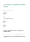 NSE 111 exam prep questions with correct answers&period;