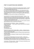 FMST 316 QUESTIONS AND ANSWERS