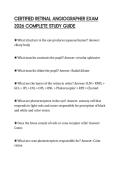 CERTIFIED RETINAL ANGIOGRAPHER EXAM 2026 COMPLETE STUDY GUIDE