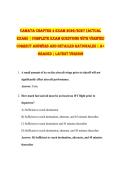 CAMATA CHAPTER 4 EXAM 2026&sol;2027 &lpar;ACTUAL EXAM&rpar; &vert; COMPLETE EXAM QUESTIONS WITH VERIFIED CORRECT ANSWERS AND DETAILED RATIONALES &vert; A&plus; GRADED &vert; LATEST VERSION