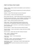 FMST 316 FINAL STUDY GUIDE
