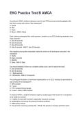 EKG Practice Test B AMCA NEWEST 2026&sol;2027 ACTUAL EXAM COMPLETE QUESTIONS AND CORRECT DETAILED ANSWERS &lpar;VERIFIED ANSWERS&rpar; &vert;ALREADY GRADED A&plus;&vert;&vert;BRAND NEW&excl;&excl;