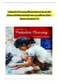 Test bank - Principles of Pediatric Nursing 8th Edition Caring for Children by Kay Cowen&semi; Laura Wisely&semi; Robin Dawson&semi; Jane Ball&semi; Ruth Bindler