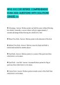 NFHS SOCCER REFEREE COMPREHENSIVE EXAM 2026 QUESTIONS WITH SOLUTIONS GRADED A&plus;