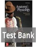 Test Bank for Anatomy and Physiology The Unity of Form and Function 10th Edition by Kenneth S&period; Saladin &vert; 9781265328627&vert; 2023&sol;2024 &vert; Chapter 1-29 &vert; All Chapters with Answers and Rationals
