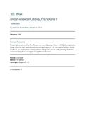 The African-American Odyssey&comma; Volume 1 &lpar;7th Edition&comma; Darlene Clark Hine&comma; William C&period; Hine & Stanley Harrold&rpar; &mdash; Complete Test Bank &lpar;Chapters 1&ndash;13&rpar;