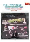   FULL TEST BANK For Advertising and Promotion&colon; An Integrated Marketing Communications Perspective 9th Edition by George E&period;   Belch &lpar;Author&rpar;&comma; Questions And Answers Graded A&plus; 