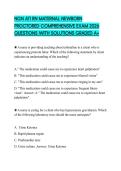 NGN ATI RN MATERNAL NEWBORN PROCTORED COMPREHENSIVE EXAM 2026 QUESTIONS WITH SOLUTIONS GRADED A&plus;