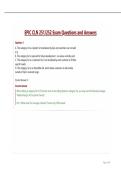 EPIC CLN 251-252 Exam Questions and Answers