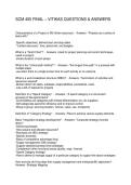 SCM 455 FINAL &ndash; VITIKAS QUESTIONS & ANSWERS