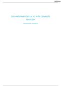 2022 HESI RN EXIṪ EXAM V2 WIṪH COMPLEṪE  SOLUṪION 