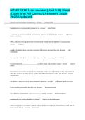 HTHS 1110 Unit review &lpar;Unit 1-5&rpar; Final Exam and All Correct Answers 2025-2026 Updated&period;