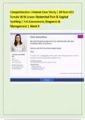 Comprehensive i-Human Case A 20-Year-Old Female With Lower Abdominal Pain & Vaginal Spotting &vert; Full Assessment&comma; Diagnosis & Management &vert; Week 9