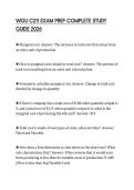 WGU C211 EXAM PREP COMPLETE STUDY GUIDE 2026