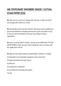 MD STATIONARY ENGINEER GRADE 1 ACTUAL EXAM PAPER 2026 