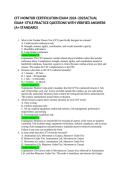 CFT MONITOR CERTIFICATION EXAM 2024&ndash;2025 ACTUAL EXAM&ndash;STYLE PRACTICE QUESTIONS