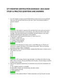 CFT MONITOR CERTIFICATION EXAM2025&ndash;2025 EXAM STUDY & PRACTICE QUESTIONS