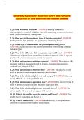 INDUSTRIAL RADIOGRAPHY RADIATION SAFETY NEWLY UPDATED COLLECTION OF EXAM QUESTIONS AND VERIFIED ANSWERS