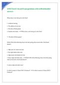 WSET level 2 Award Exam questions with verified detailed answers