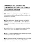 ORNAMENTAL AND TURFGRASS PEST CONTROL PRACTICE EXAM 2026 COMPLETE QUESTIONS AND ANSWERS
