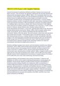 NBCOT COTA Exam &vert;&vert; with Complete Solutions&period;