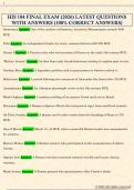 HIS 104 FINAL EXAM &lpar;2026&rpar; LATEST QUESTIONS  WITH ANSWERS &lpar;100&percnt; CORRECT ANSWERS&rpar; 