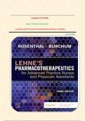 &OpenCurlyDoubleQuote;Lehne&rsquo;s Pharmacotherapeutics for Advanced Practice Nursing and Physician Assistant Practice &lpar;3rd Ed&period;&rpar;&rdquo;