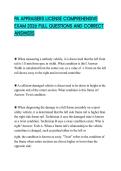 PA APPRAISERS LICENSE COMPREHENSIVE EXAM 2026 FULL QUESTIONS AND CORRECT ANSWERS