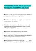 PA APPRAISERS LICENSE PRACTICE TEST 2026 EXAM SCRIPT WITH VERIFIED SOLUTIONS