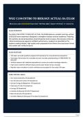 WGU C190 Intro to Biology Actual OA Exam&colon; Most Accurate 2025-2026 Exam Set &vert; 100 Real Q&A &vert; Expert-Verified &vert; A&plus; Authority