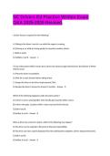 NC Drivers Ed Final Exam Q&A 2025-2026 Updated