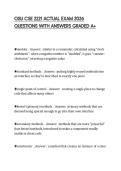 OSU CSE 2221 ACTUAL EXAM 2026 QUESTIONS WITH ANSWERS GRADED A