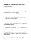 OSSF DR ACTUAL EXAM SCRIPT 2026 QUESTIONS AND ANSWERS GRADED A