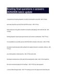 Bowling final questions n answers 2025&sol;2026 latest update