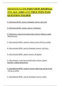 ORTHOTICS CPM PASS VIEW JOURNAL 2026 ALL ASKS AND TRUE INFO PASS QUESTION FOLDER