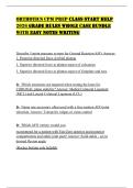 ORTHOTICS CPM PREP CLASS START HELP 2026 GRADE RULES WHOLE CASE BUNDLE WITH EASY NOTES WRITING
