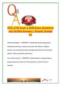 EDCI 2700 &vert; Exam 2 &lpar;2026&rpar; &ndash; 38 Verified Questions on Intellectual Disabilities&comma; Genetic Conditions&comma; and Learning Strategies &vert; Louisiana State University