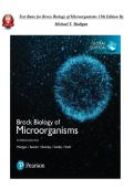 Full Test Bank for Brock Biology of Microorganisms&comma; 15th Edition by Michael T&period; Madigan&comma; Kelly S&period; Bender&comma; Daniel H&period; Buckley&comma; W&period; Matthew Sattley&comma; and David A&period; Stahl &vert; All Chapters &lpar;1-33&rpar; &vert; Verified Questions & Answers &vert; Detailed Rationales &vert; Updated 2026 Ve