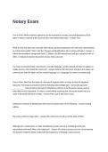 NOTARY EXAM QUESTIONS WITH CORRECT ANSWERS