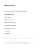 Utah Notary Test Questions and Answers