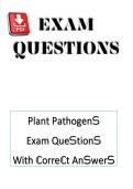 PCA - Plant Pathogens Exam Questions With Correct Answers &vert;&vert; WITH WELL EXPLAINED RATIONALES&excl;&excl;2026