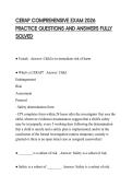 CERAP COMPREHENSIVE EXAM 2026 PRACTICE QUESTIONS AND ANSWERS FULLY SOLVED