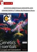 Full Test Bank for Genetics Essentials&colon; Concepts and Connections&comma; 5th Edition by Benjamin A&period; Pierce &vert; All Chapters &lpar;1-18&rpar; &vert; Verified Questions & Answers &vert; Detailed Rationales &vert; Updated 2026 Version