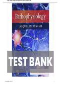 Test Bank For Pathophysiology 7th Edition by Jacquelyn L&period; Banasik all chapters covered questions and answers graded A&plus; Latest update &vert;2026&vert;