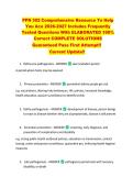 PPN 302 Comprehensive Resource To Help  You Ace 2026-2027 Includes Frequently  Tested Questions With ELABORATED 100&percnt;  Correct COMPLETE SOLUTIONS  Guaranteed Pass First Attempt&excl;&excl;  Current Update&excl;&excl;