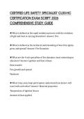 CERTIFIED LIFE SAFETY SPECIALIST CLSS-HC CERTIFICATION EXAM SCRIPT 2026 COMPREHENSIVE STUDY GUIDE