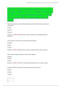 NR 507 Final Exam Questions and Correct Answers &lpar;100&percnt; Correct Verified Answers&rpar; Nr 507 Advanced Pathophysiology Actual Final Exam 2025 Chamberlain &lpar;Brand New&excl;&rpar;