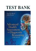 Test Bank For Advanced Health Assessment and Diagnostic Reasoning&colon; &period; 3rd Edition by Jacqueline Rhoads &lpar;Author&rpar; &lpar;Answer key at the end of ach chapter&rpar; &lpar;All Chapters Covered&rpar; &lpar;Graded A&plus;&rpar;