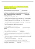  FOOD MANAGER EXAM &lpar;ALL 100&percnt; CORRECT ANSWERS&rpar; QUESTIONS AND ANSWERS &lpar;TEXAS FOOD MANAGER EXAM LEARN2SERVE 360TRAINING&rpar; 2025