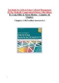 Test Bank For Little & Falace&rsquo;s Dental Management Of The Medically Compromised Patient&comma; 10th Edition By Craig Miller & Nelson Rhodus &ndash; Complete All Chapters
